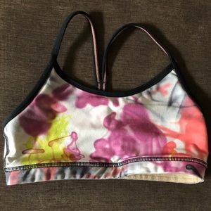 Lululemon Tie-Dye Unicorn Tears Sports Bra